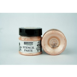 Πάστα για στένσιλ περλέ Pentart 50ml – Apricot